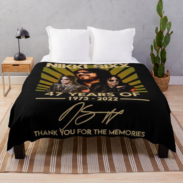 Item preview, Nikki Sixx 45 Years Of 1975 2020 Thank You For The Memories Signatures designed and sold by zackmccnorey.