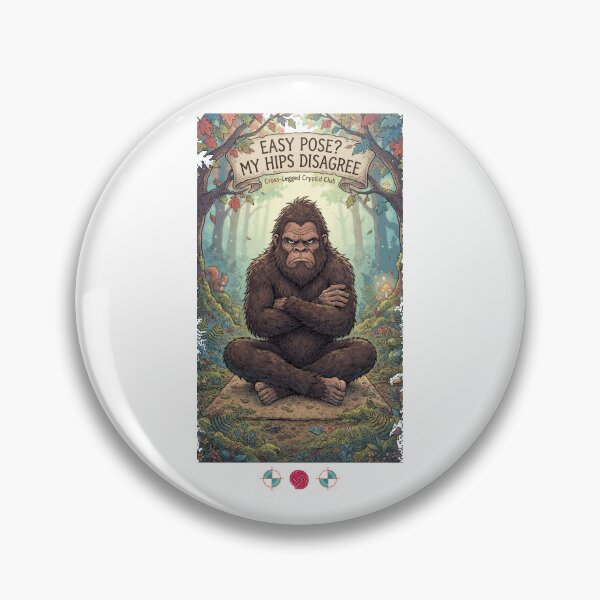 Item preview, Don't Be an Assquatch – Funny Bigfoot Yoga Etiquette & Mat Space Humor designed and sold by Whimsy Trail Co.