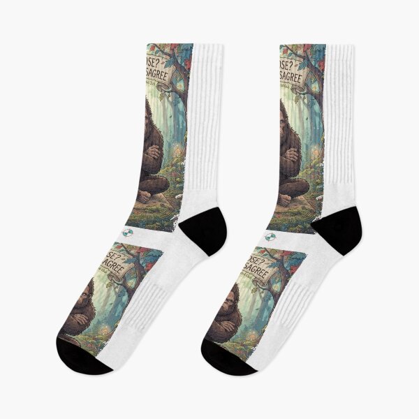 Item preview, Don't Be an Assquatch – Funny Bigfoot Yoga Etiquette & Mat Space Humor designed and sold by Whimsy Trail Co.