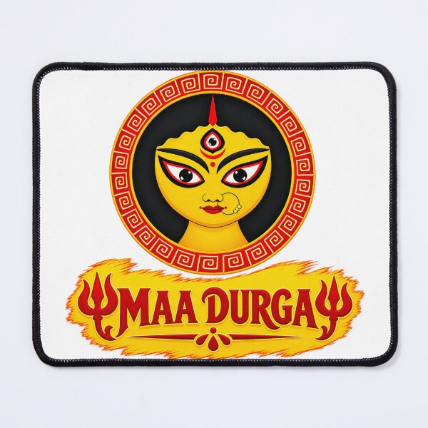 Item preview, Maa Durga – Divine Goddess Durga Bengali Hindu Art designed and sold by GraphicoGear.