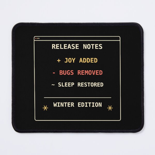 Item preview, Winter Release Notes | Joy Added Bugs Removed designed and sold by Tattee.