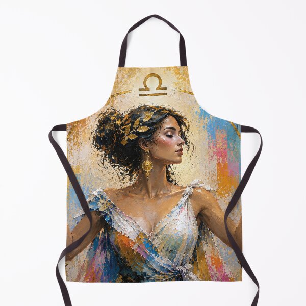 Item preview, Libra Zodiac Painting – Celestial Astrology Art designed and sold by GalleryKauffeld.