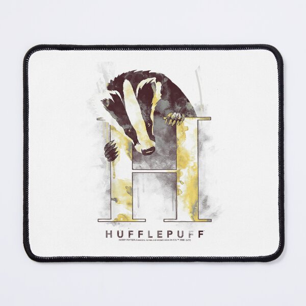 Item preview, Hufflepuff House Watercolor Badger Letter Design designed and sold by ilkyugezmarkcul.
