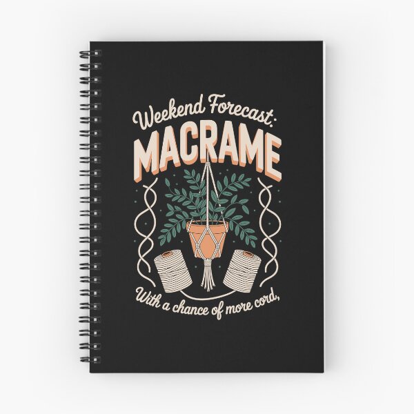 Item preview, Weekend Forecast: MACRAME With a chance of more cord designed and sold by jkrphoto.