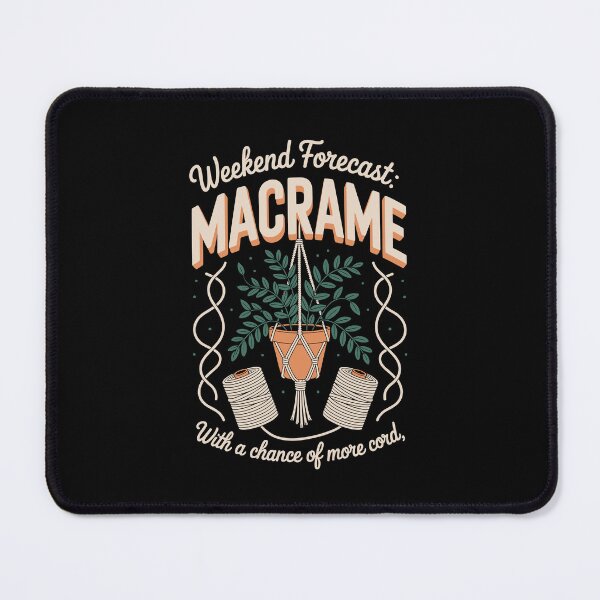 Item preview, Weekend Forecast: MACRAME With a chance of more cord designed and sold by jkrphoto.