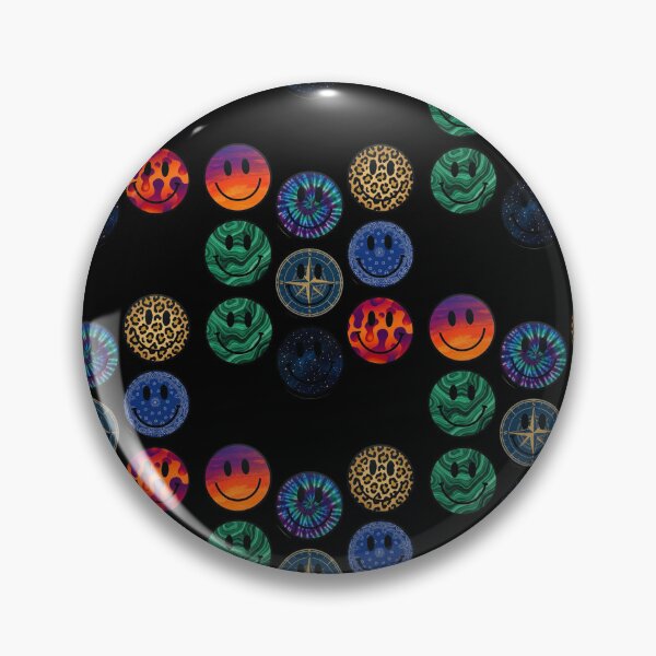 Item preview, Trippy Melting Smiley Faces Aesthetic Pattern designed and sold by MOONE FLOWER.