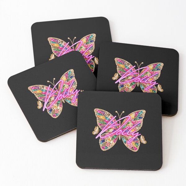 Item preview, Dolly Parton,  Inspired Jeweled Butterfly Pink Neon Sign designed and sold by KryptoSuperdog.