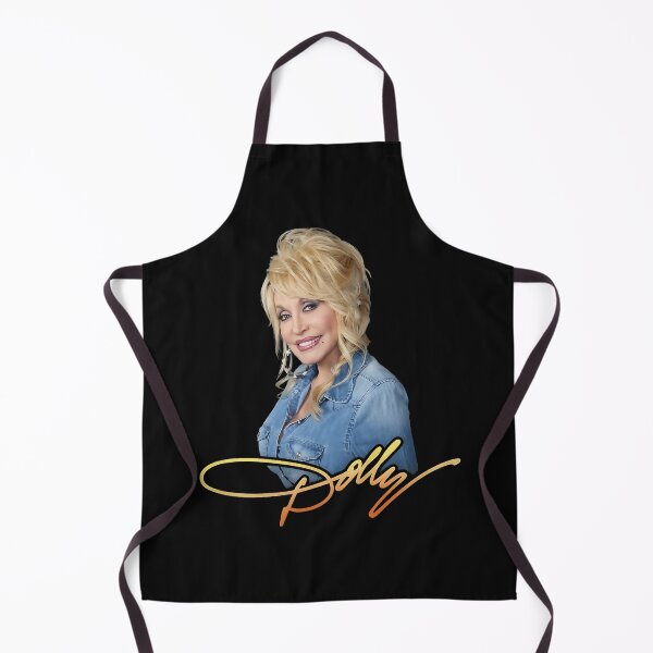 Item preview, DollyParton Inspired Iconic Smile And Signature In Denim designed and sold by KryptoSuperdog.