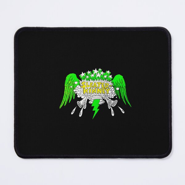 Item preview, Green Wings With Yellow Typography designed and sold by DorkStarMedia.
