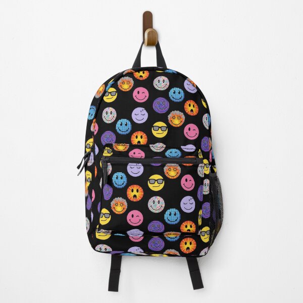Item preview, Trippy Melting Smiley Faces Aesthetic Pattern designed and sold by MOONE FLOWER.