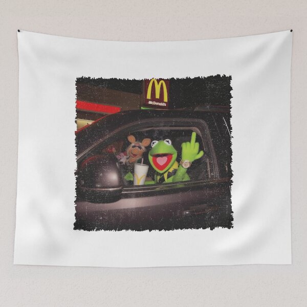 Item preview, Kermit Meme - Kermit Frog - Frog Meme - Kermit The Frog and Miss Piggy designed and sold by Molagan-Art.