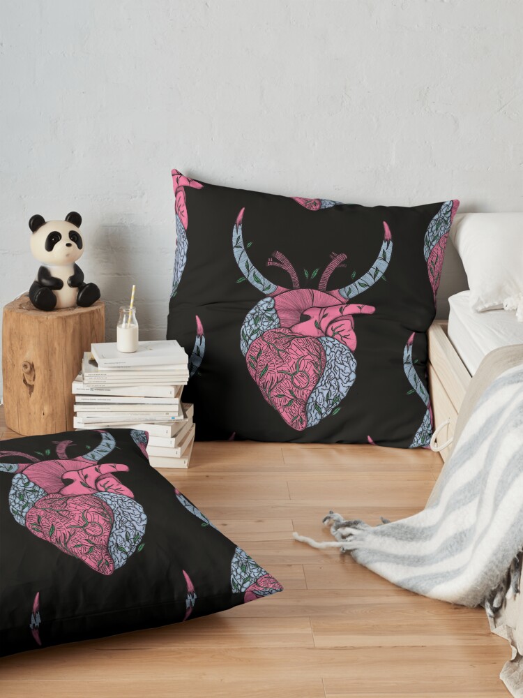 Alternate view of Taurus Heart Floor Pillow