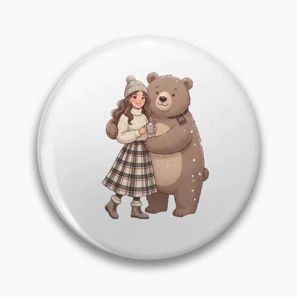 Item preview, Joy Girl with Bear designed and sold by newmariaph.