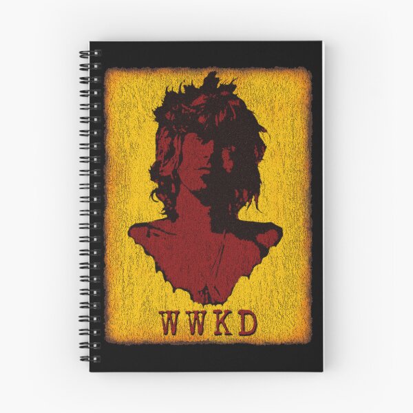 Item preview, WWKD What Would Keith Do Yellow Vintage Poster Graphic Art designed and sold by surmind.