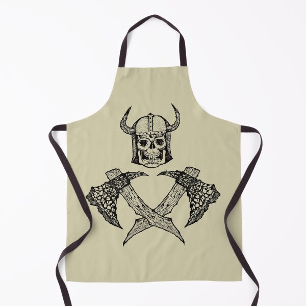 Item preview, Viking Skull & Axes | Gothic Warrior Art | Dark Emblem Art designed and sold by Half Mess.