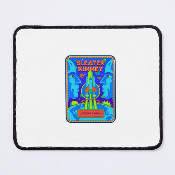 Item preview, Space Rocket Pop Art Style Riot Grrrl Music Group designed and sold by DorkStarMedia.