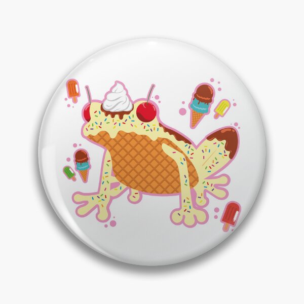 Artikelvorschau, Eisbecher-Frosch mit Streuseln entworfen und verkauft von TokkiJess.