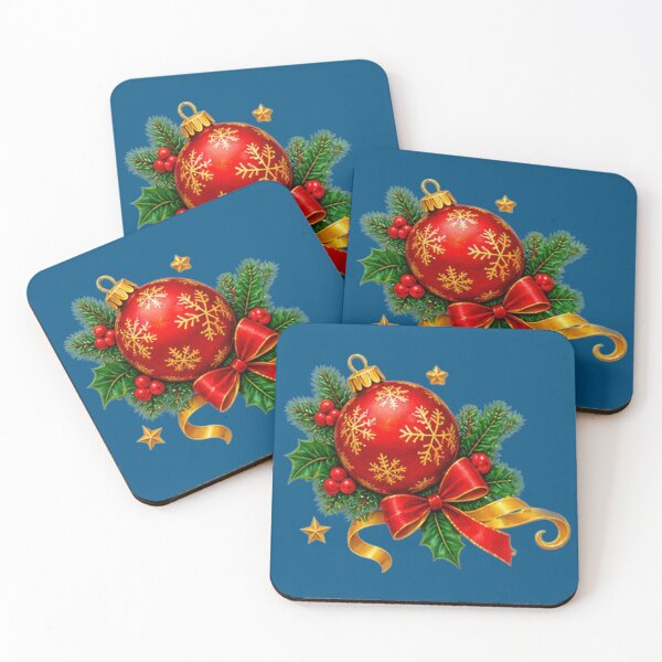 Item preview, Festive Christmas Holiday Ball design designed and sold by annenambiro.