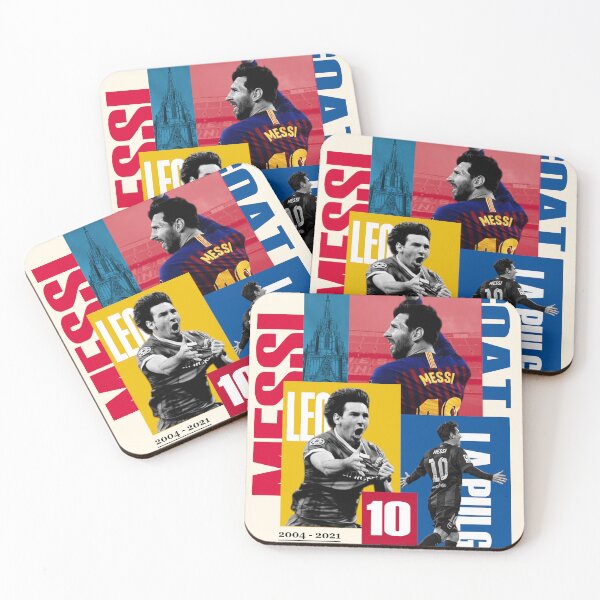 Item preview, Messi Argentina Football Legend Editorial Catalunya Retro Art designed and sold by Af-RT10.