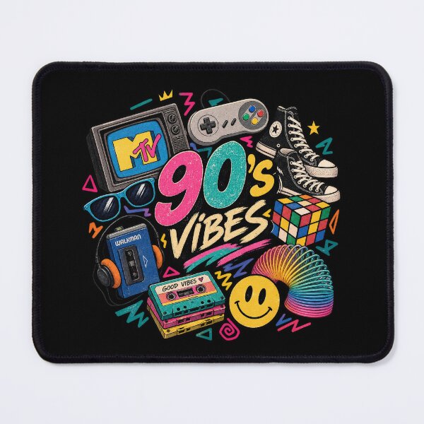Item preview, 90s Vibes Retro Vintage | 90s Nostalgia Graphic designed and sold by AzsjaysStudio.
