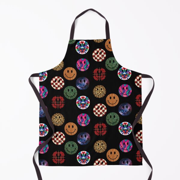 Item preview, Trippy Melting Smiley Faces Aesthetic Pattern designed and sold by MOONE FLOWER.