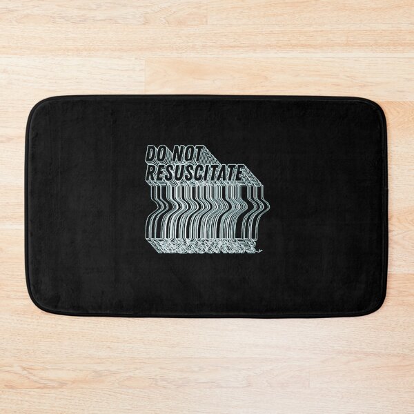 Item preview, Do Not Resuscitate Glitch Text Medical Humor Art designed and sold by FrontinoBergero.