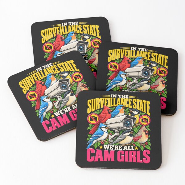 Item preview, In the Surveillance State We’re All Cam Girls Privacy Surveillance Satire designed and sold by Trendably.