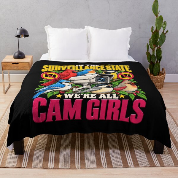 Item preview, In the Surveillance State We’re All Cam Girls Privacy Surveillance Satire designed and sold by Trendably.
