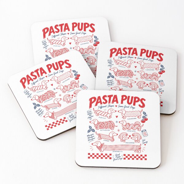 Item preview, Pasta Pups  designed and sold by marlo-quade.