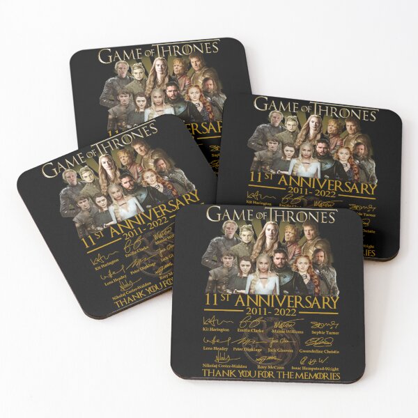 Item preview, Game of movie thrónés 11 anniversary  designed and sold by zackmccnorey.