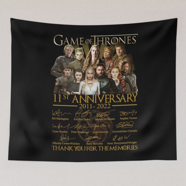 Item preview, Game of movie thrónés 11 anniversary  designed and sold by zackmccnorey.