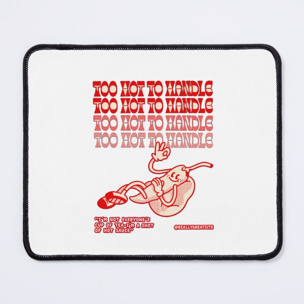 Item preview, Too Hot To Handle – Funny Hot Sauce Cartoon Retro Design designed and sold by Slyguy88.