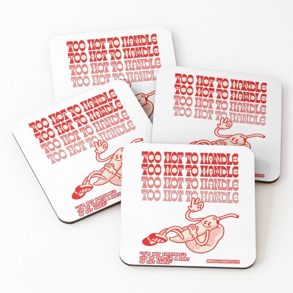 Item preview, Too Hot To Handle – Funny Hot Sauce Cartoon Retro Design designed and sold by Slyguy88.