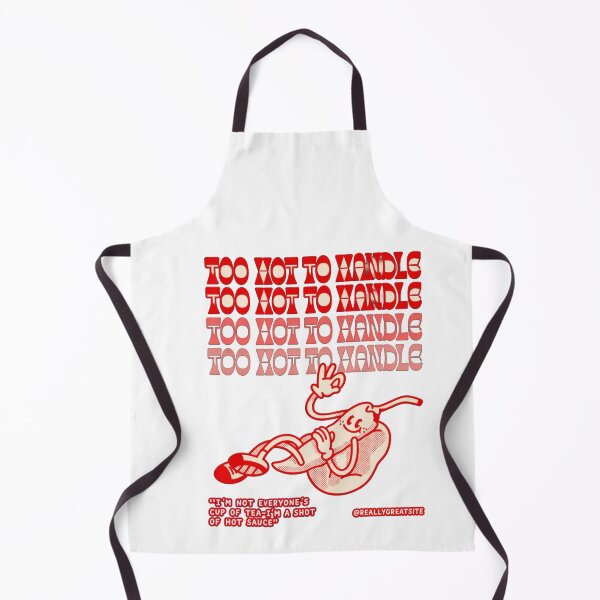 Item preview, Too Hot To Handle – Funny Hot Sauce Cartoon Retro Design designed and sold by Slyguy88.