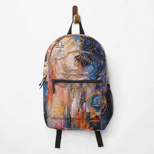 Item preview, Libra Astrology Painting – Cosmic Balance Artwork designed and sold by GalleryKauffeld.