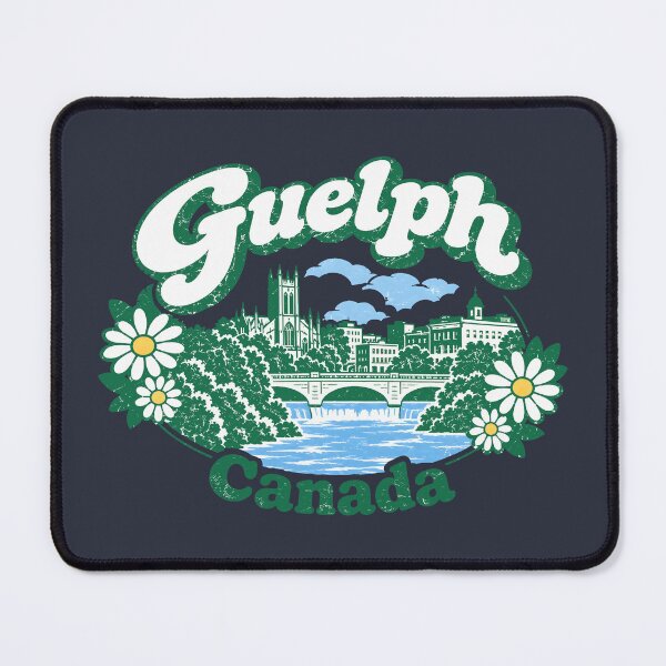 Item preview, Guelph Ontario Canada Retro Pretty City designed and sold by HowToCanadian.