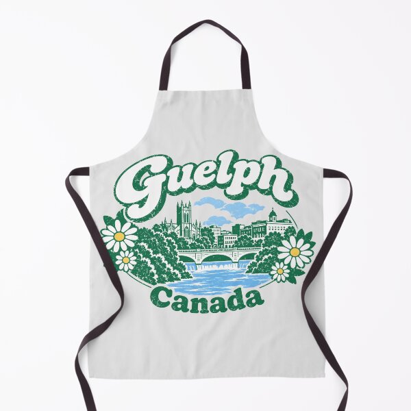 Item preview, Guelph Ontario Canada Retro Pretty City designed and sold by HowToCanadian.