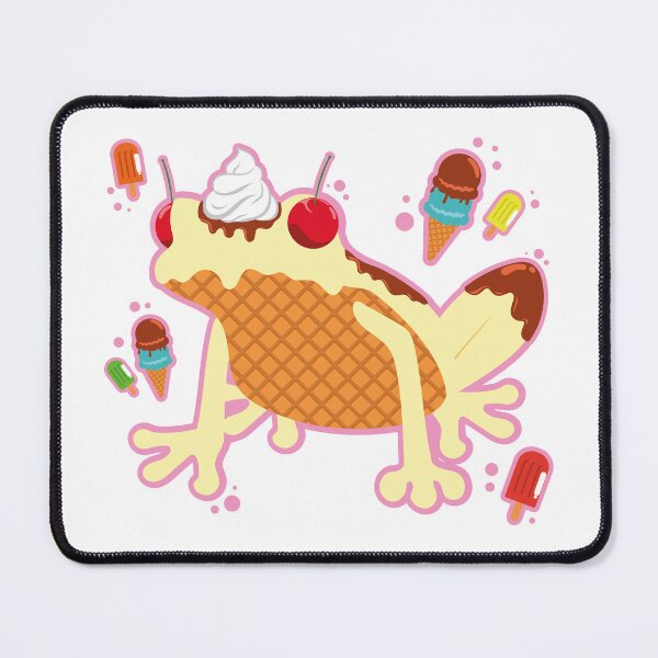 Item preview, Ice Cream Sundae Frog, without Sprinkles designed and sold by TokkiJess.