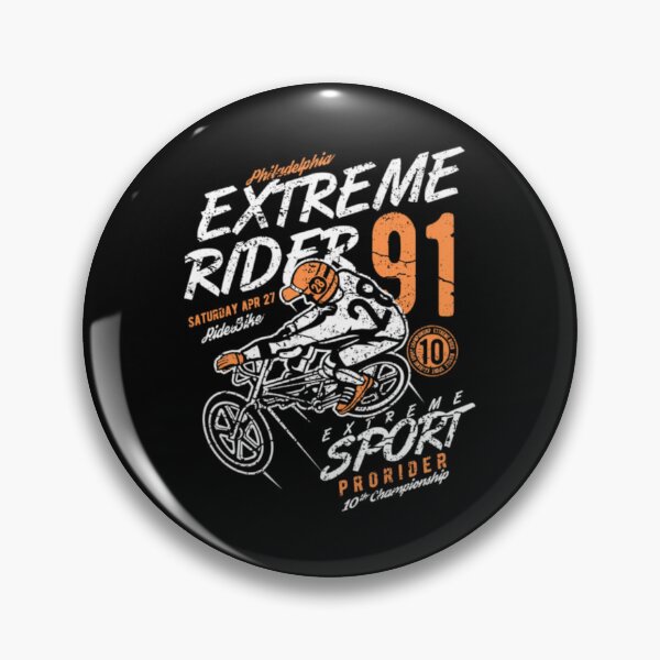 Item preview, Extreme Motorbike Pro Rider Number 91 Orange Art designed and sold by FrontinoBergero.