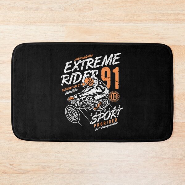 Item preview, Extreme Motorbike Pro Rider Number 91 Orange Art designed and sold by FrontinoBergero.