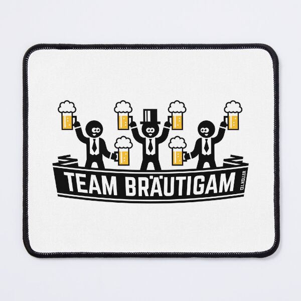 Item preview, Team Groom (Bachelor Party / Stag Party / Hen Party / Beer / Beer Mugs / POS2C) designed and sold by Roderix.