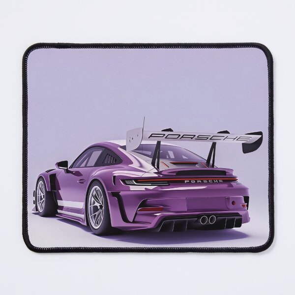 Item preview, Purple GT3 RS Supercar Minimalist Track Car Poster designed and sold by trekxtherex.