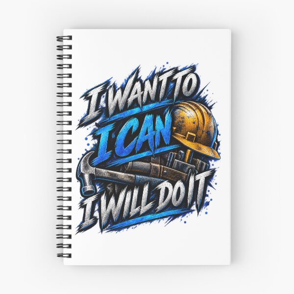 Item preview, I Want To, I Can, I Will Do It. designed and sold by Dinasshop.