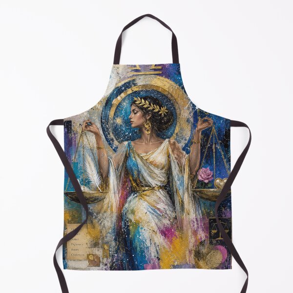 Item preview, Libra Zodiac Painting – Celestial Astrology Art designed and sold by GalleryKauffeld.