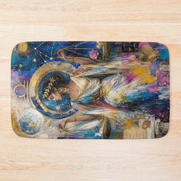 Item preview, Libra Zodiac Painting – Celestial Astrology Art designed and sold by GalleryKauffeld.