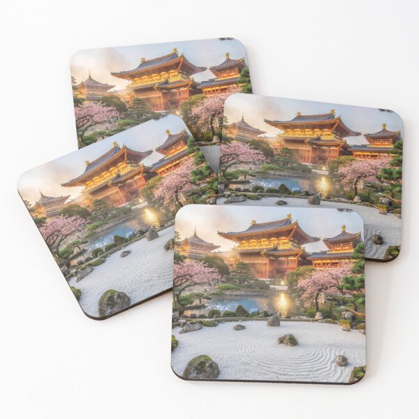 Item preview, Golden Temple Garden - Zen Reflections at Dawn designed and sold by nhk999.