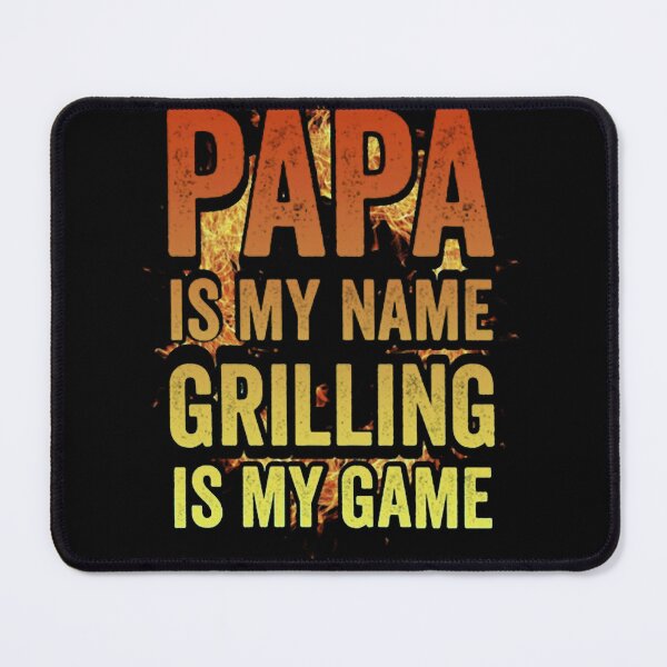 Item preview, Dad Grilling Game BBQ Master Fatherhood Humor Art designed and sold by FrontinoBergero.