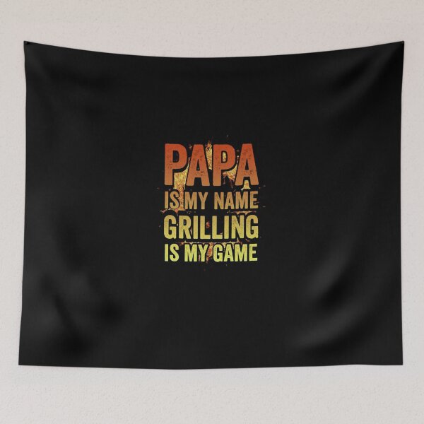 Item preview, Dad Grilling Game BBQ Master Fatherhood Humor Art designed and sold by FrontinoBergero.