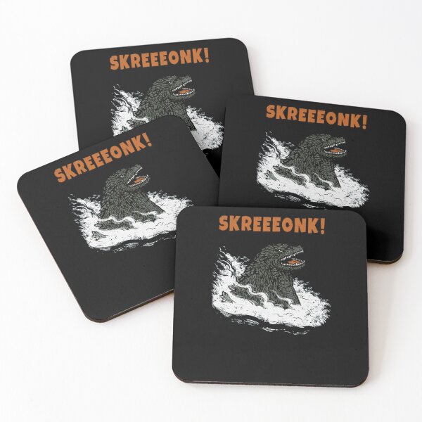 Item preview, Giant Kaiju Sea Monster Roaring Ocean Waves Art designed and sold by FrontinoBergero.