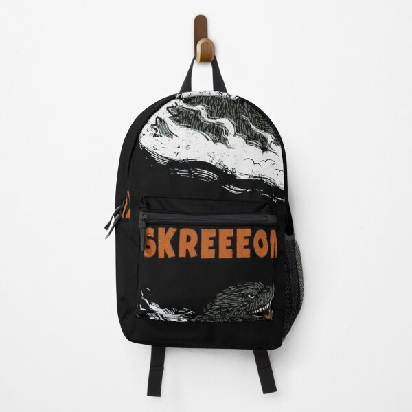 Item preview, Giant Kaiju Sea Monster Roaring Ocean Waves Art designed and sold by FrontinoBergero.